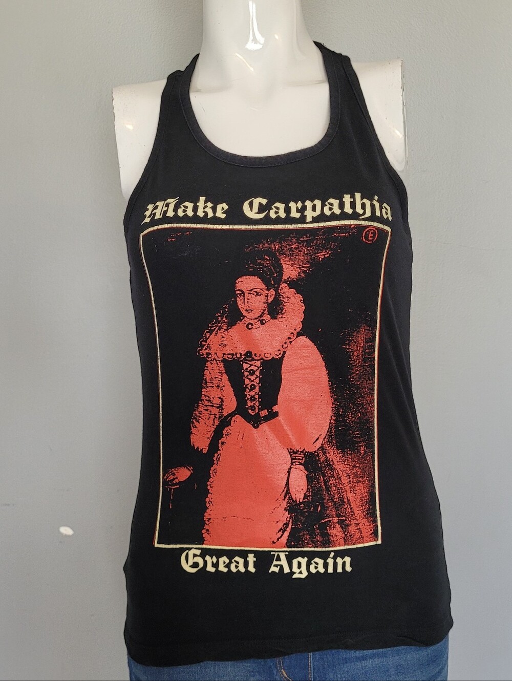 Hate Couture Elizabeth Bathory Tank, Approximate Size S